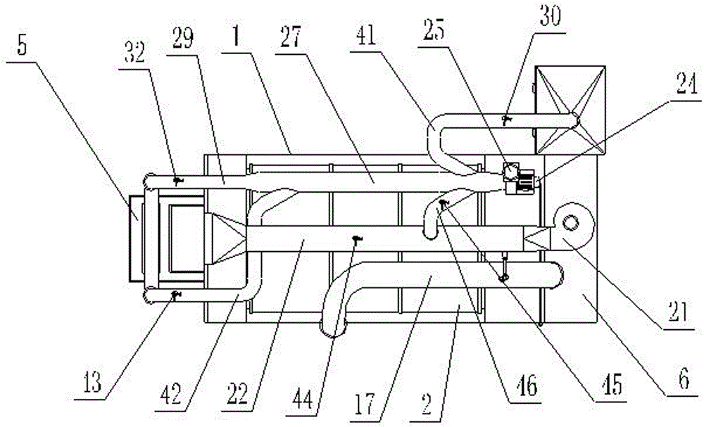 Moisture regain machine capable of improving warming and humidifying uniformity of tobacco leaves and reducing breakage