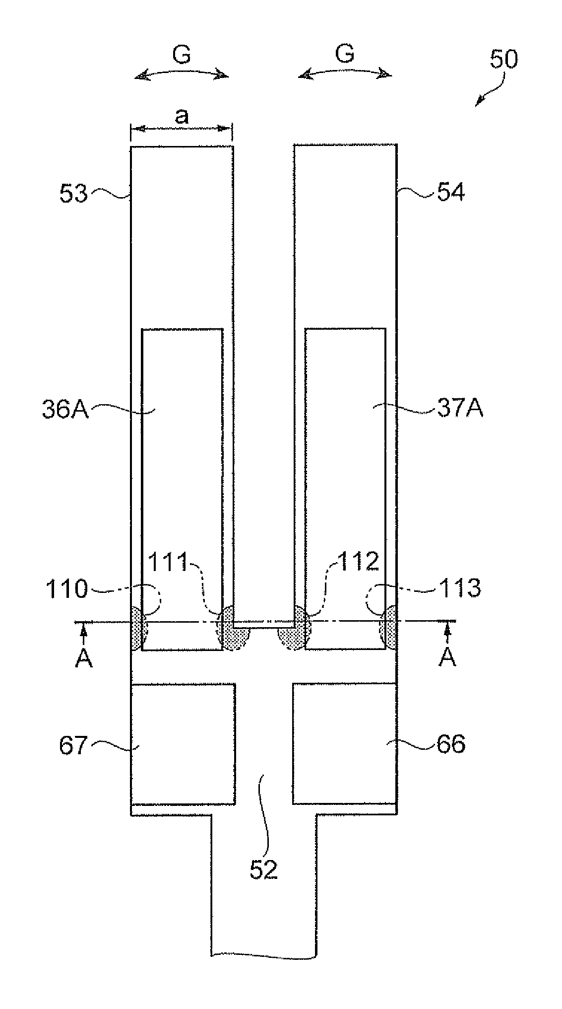 Flexural vibration piece and oscillator using the same