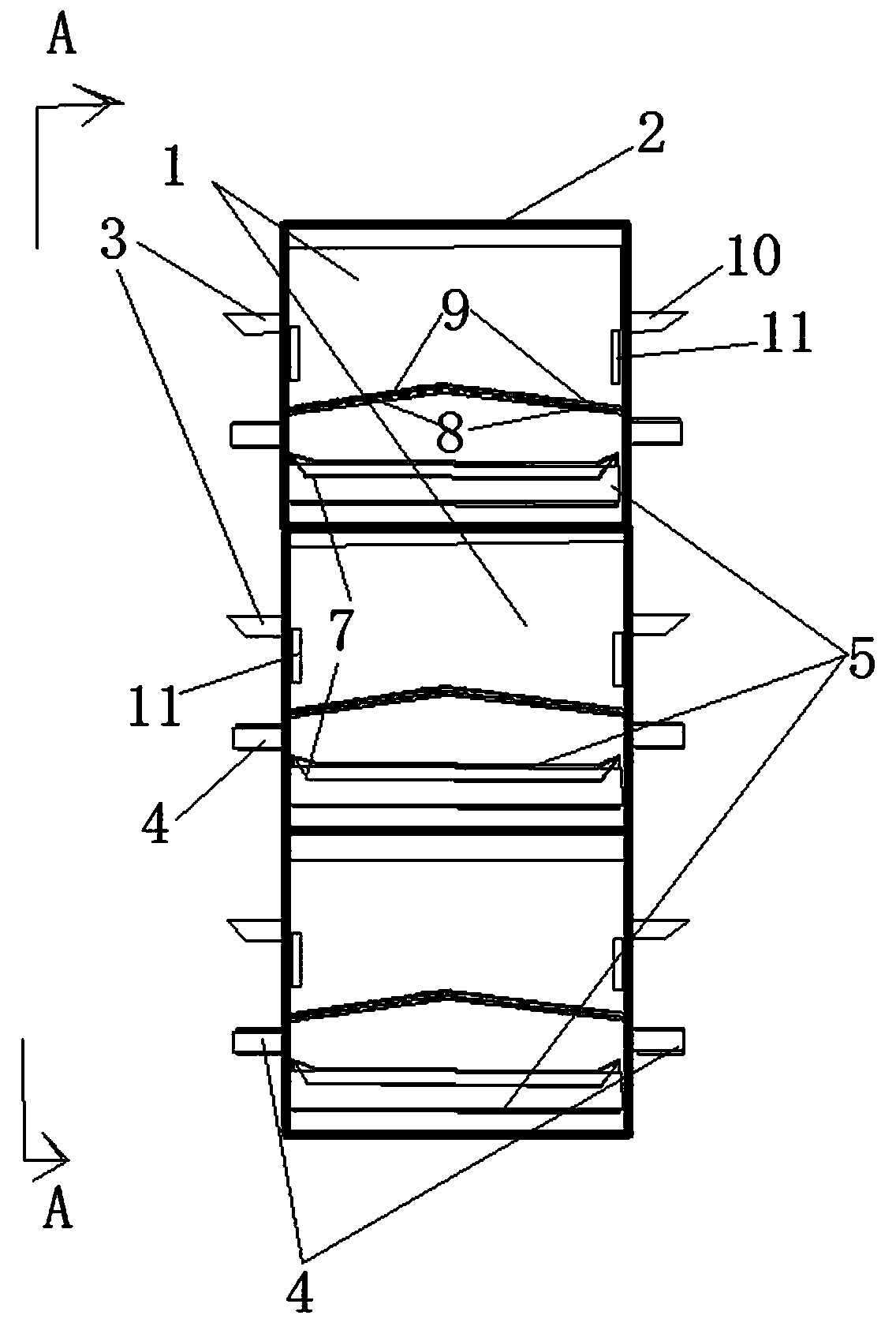 Layered duck breeding method