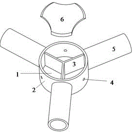 The joints and installation construction methods of cable-supported pentagram and hexagonal grid single-layer reticulated shells