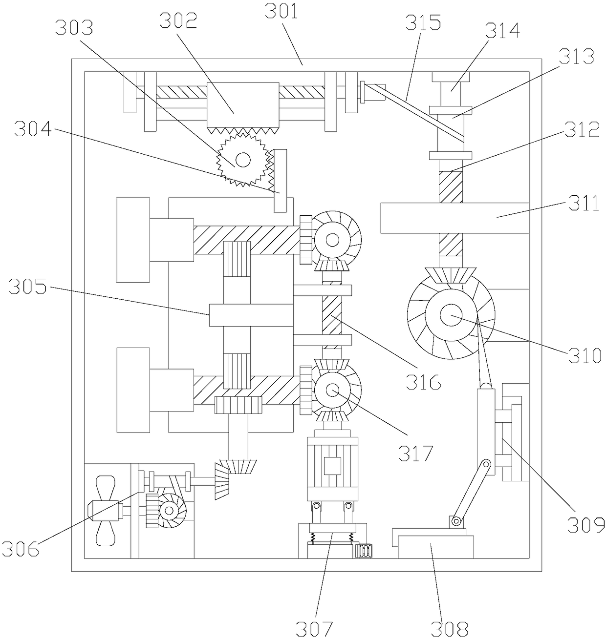 Aluminum alloy door quality detection device