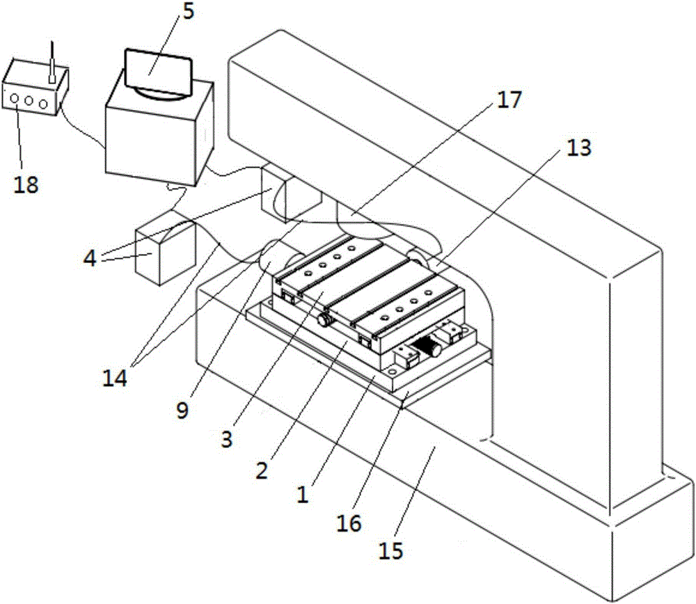 Numerical control XY workbench