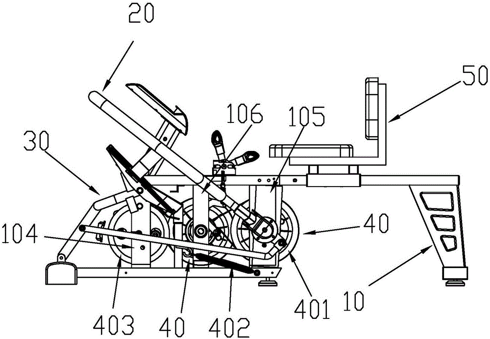 Fitness rowing machine