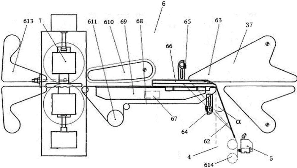 Automatic packaging mechanism for single-piece absorptive hygienic product