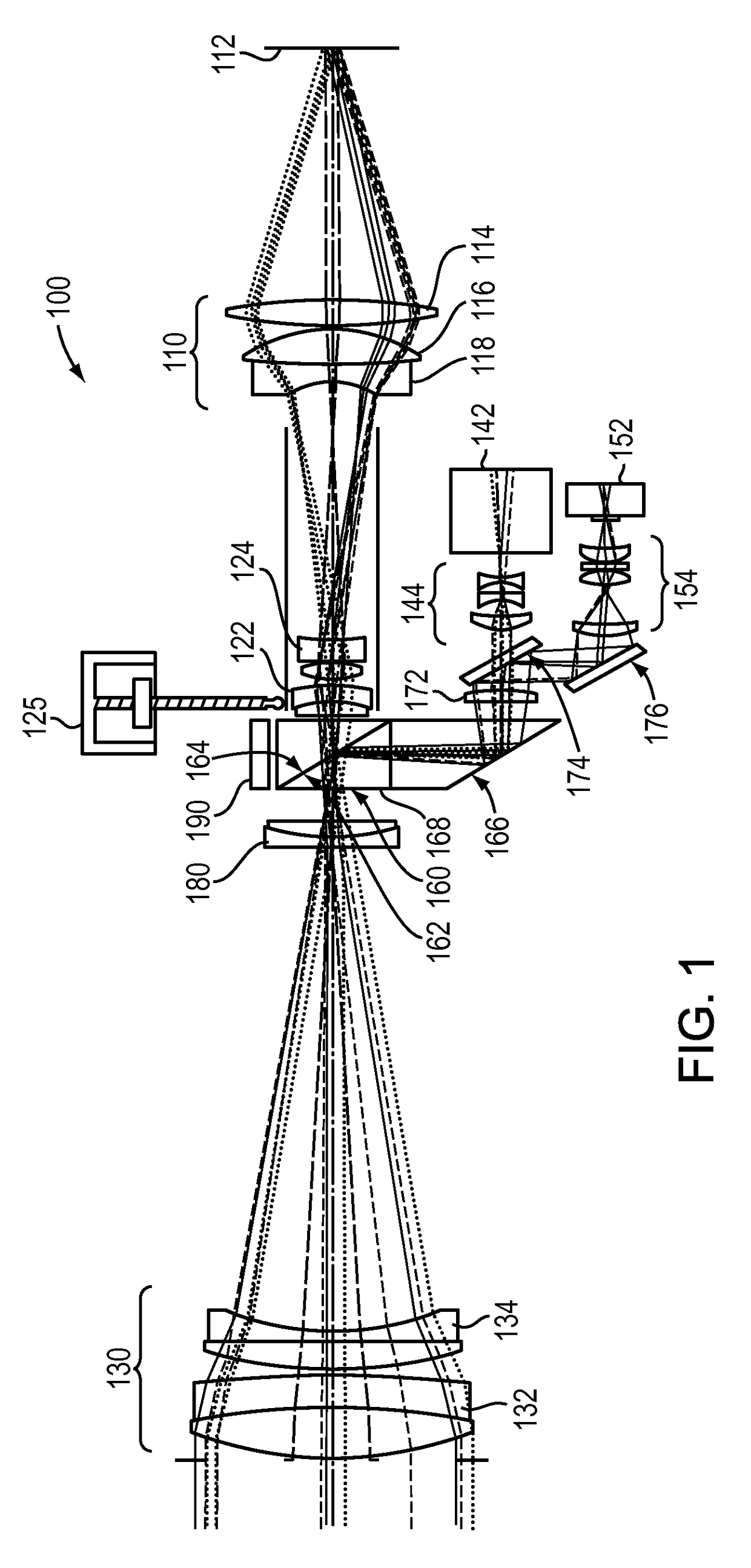 Direct view optical sight with integrated laser system