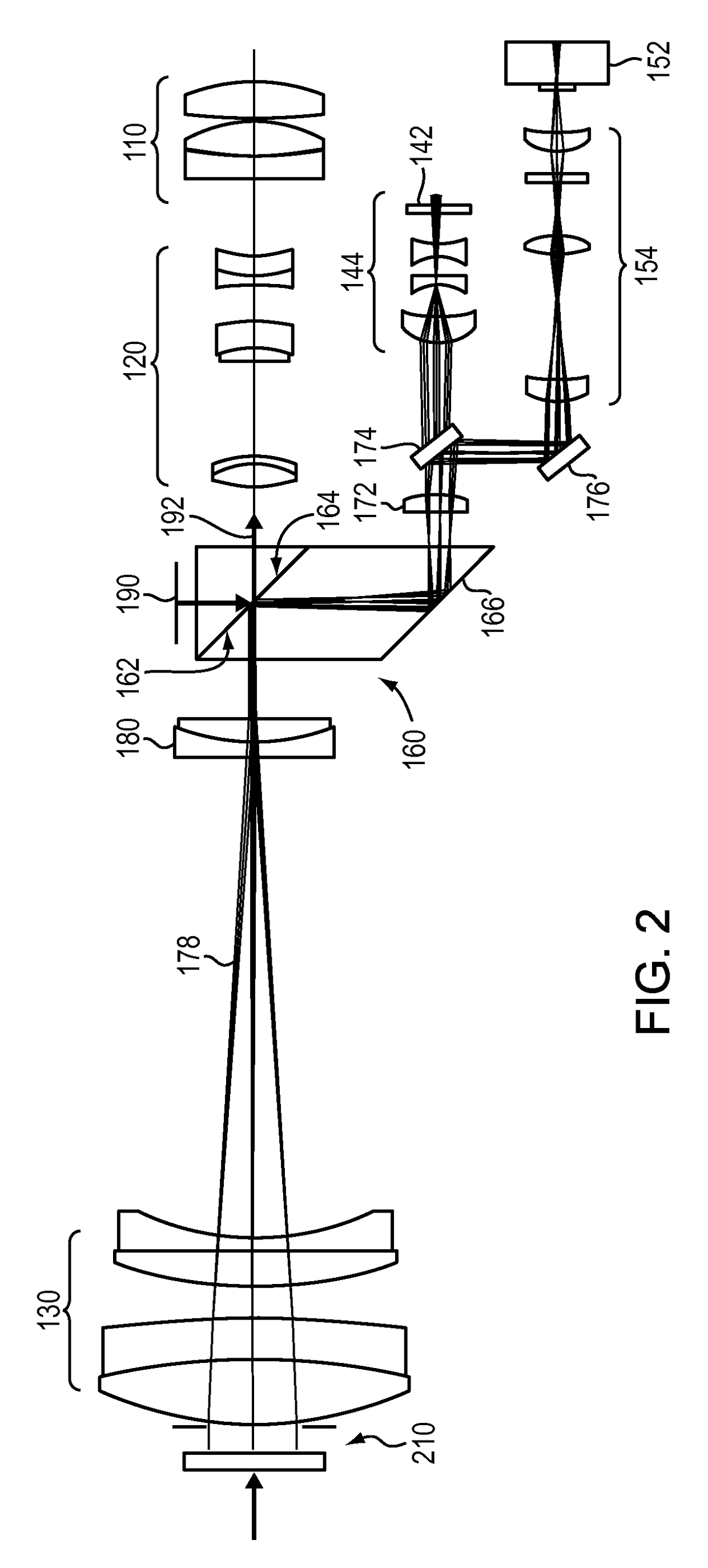 Direct view optical sight with integrated laser system