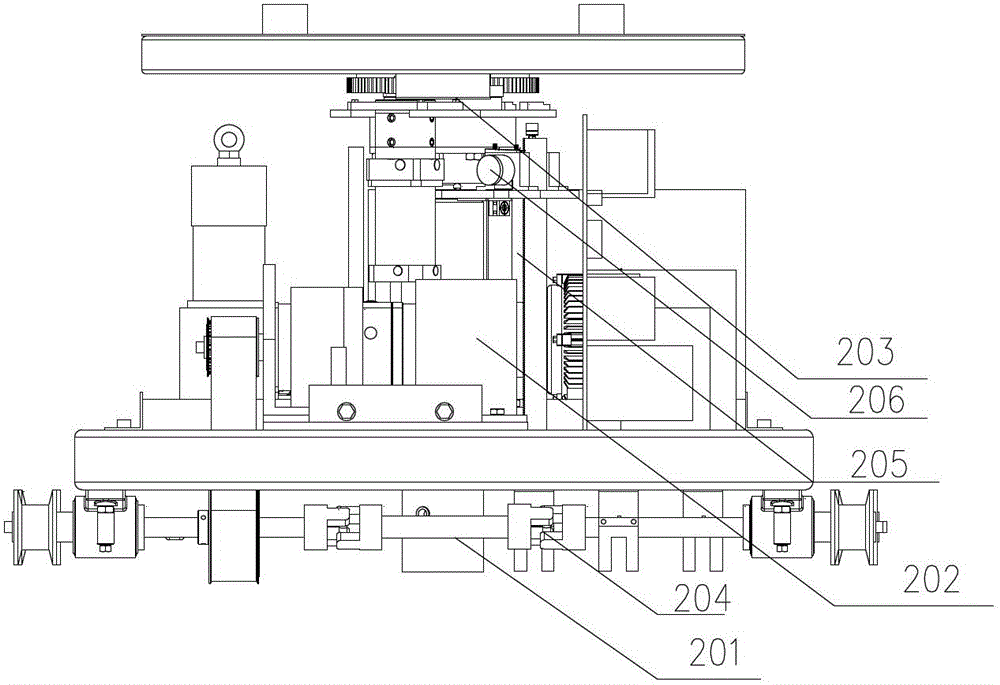 Chassis battery change system for electric passenger cars and method of the system