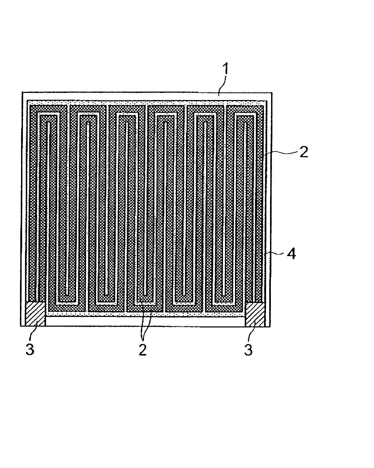 Fluid heating heater