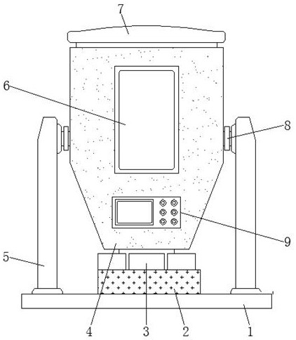 A feeding mechanism for injection molding with oscillating function