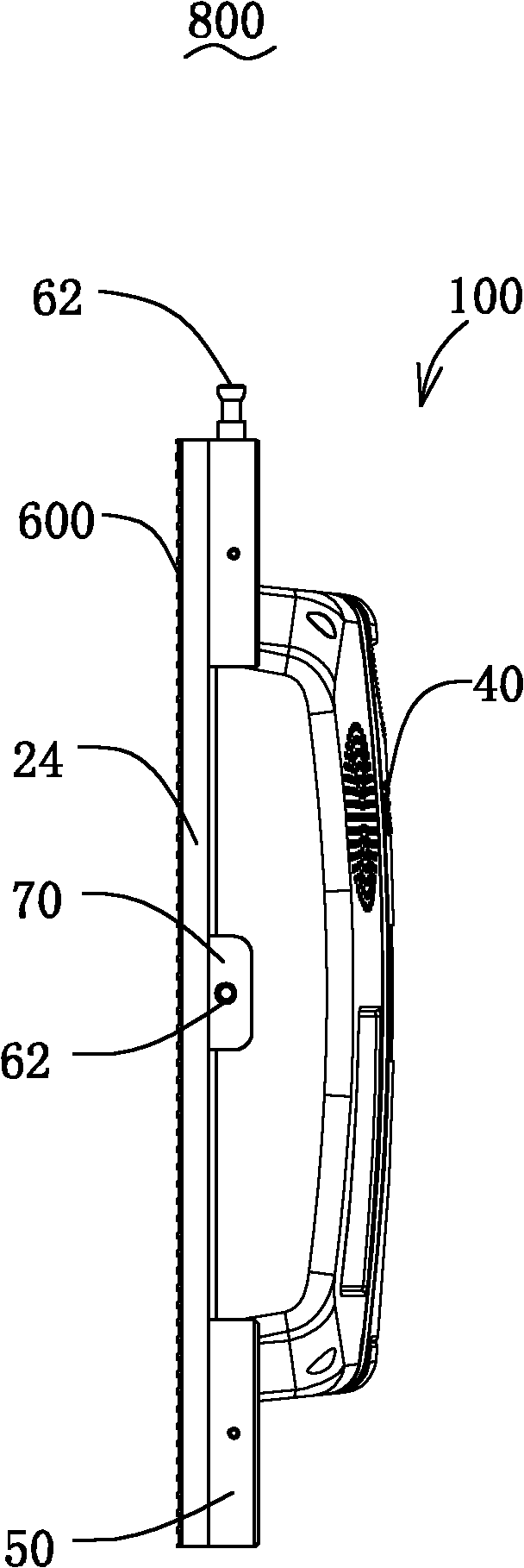 Display unit of display screen, and display screen