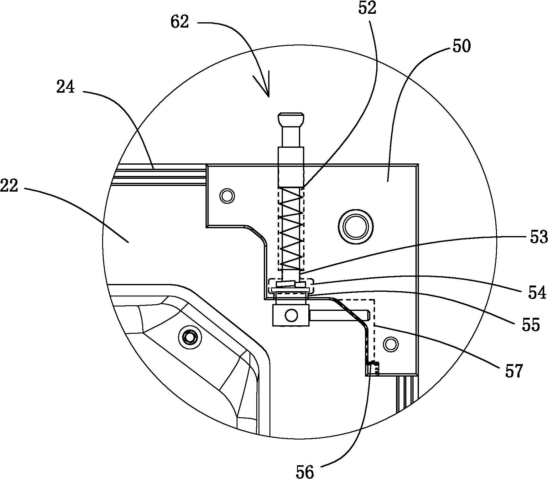 Display unit of display screen, and display screen