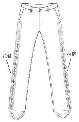 Embedded passive walking aid exoskeleton robot trousers