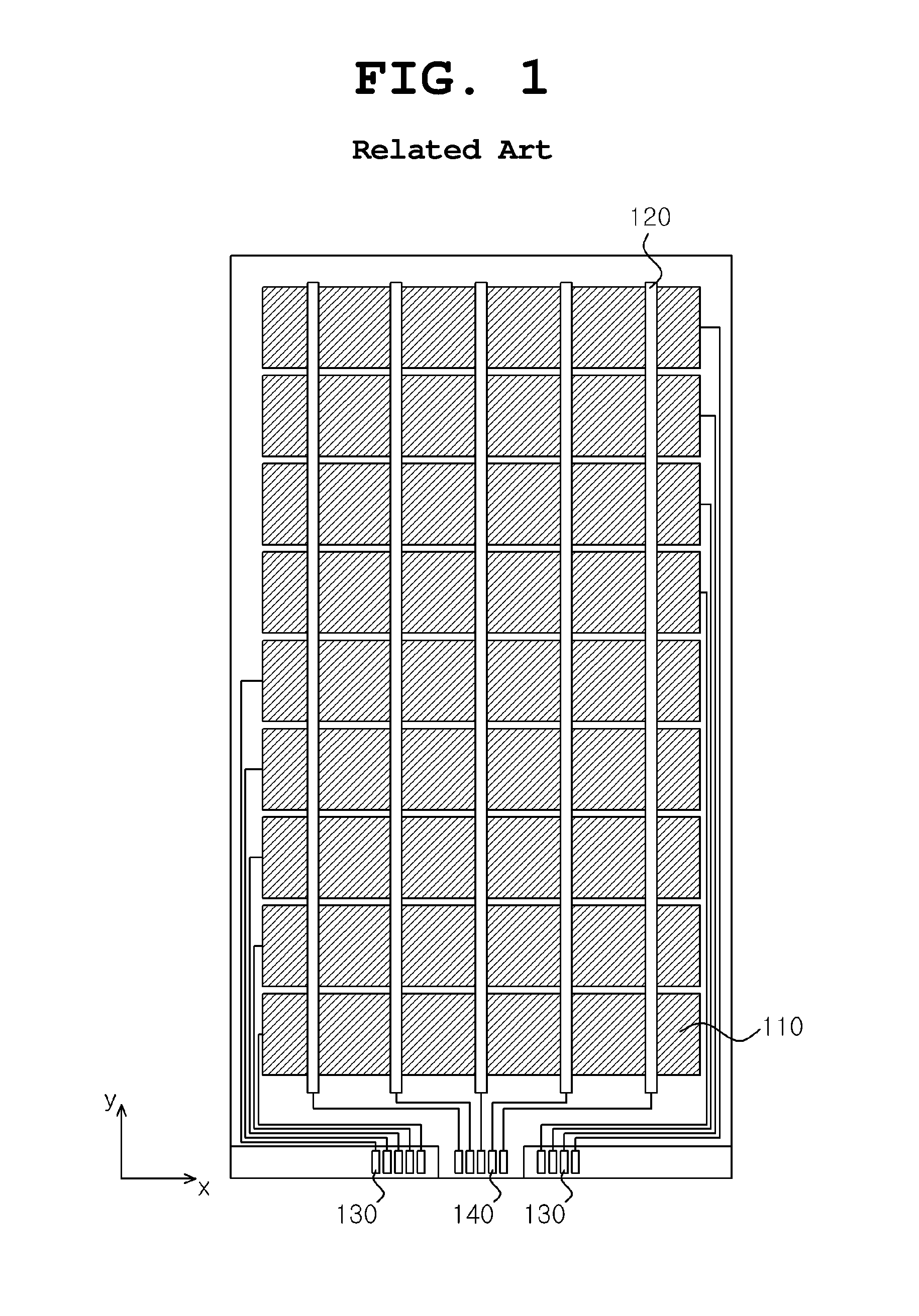 Capacitive type touch panel