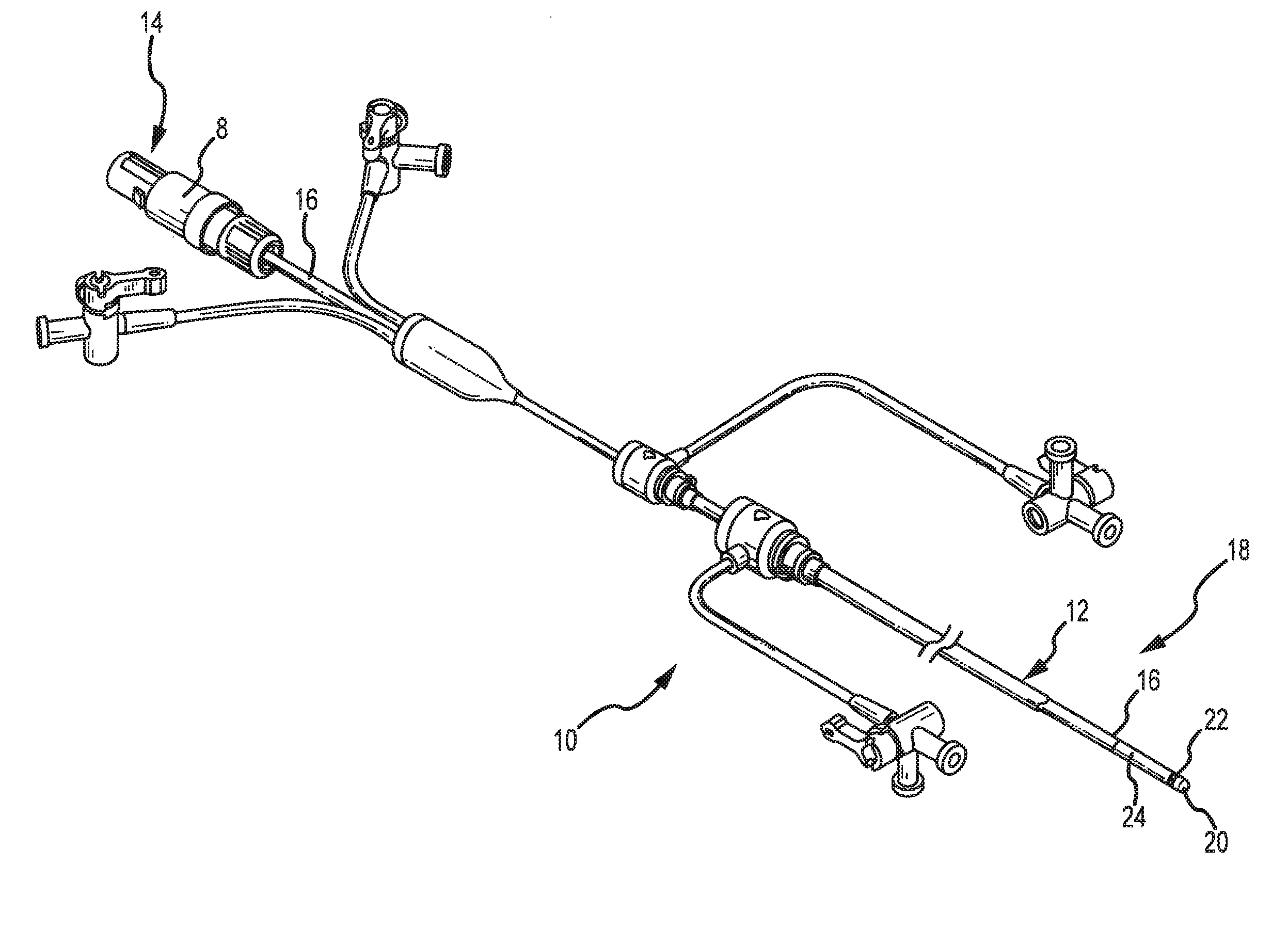 Deflectable catheter with distal deflectable segment