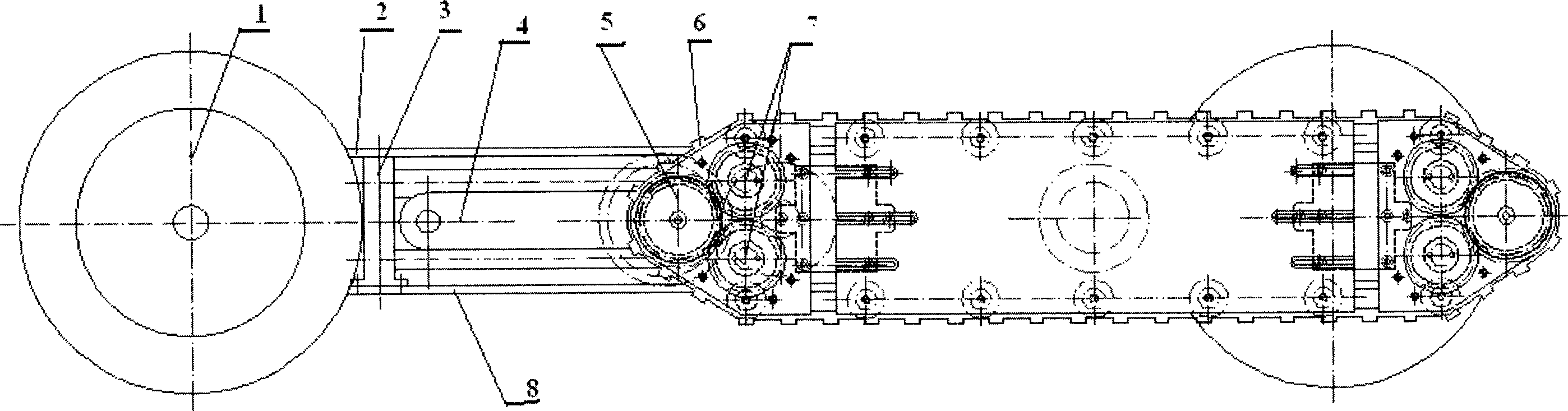 Multiple obstacle environment-adaptive combined mechanism robot device