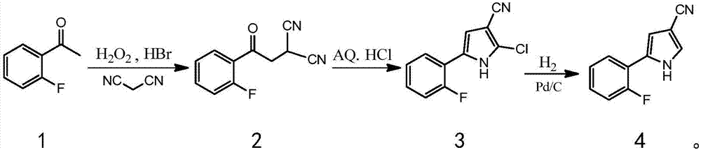 Vonoprazan fumarate key intermediate and preparation method thereof