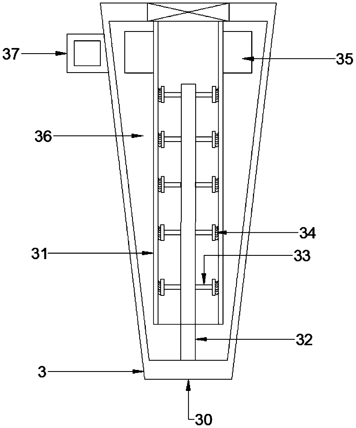 Environmentally friendly air dust removal equipment for chemical workshop and using method thereof