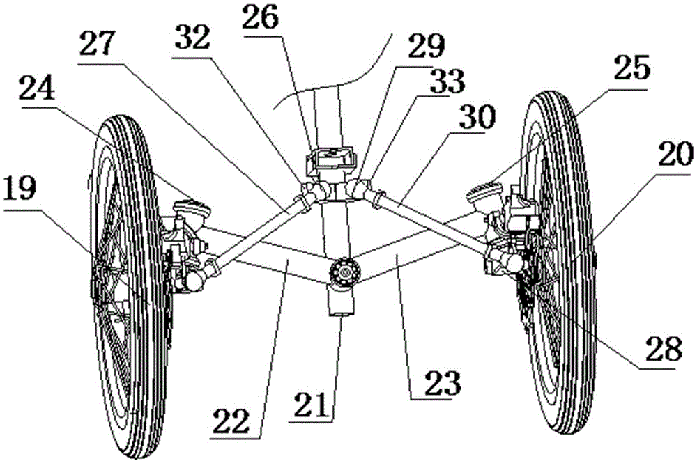 Body building bicycle capable of being ridden indoors or outdoors