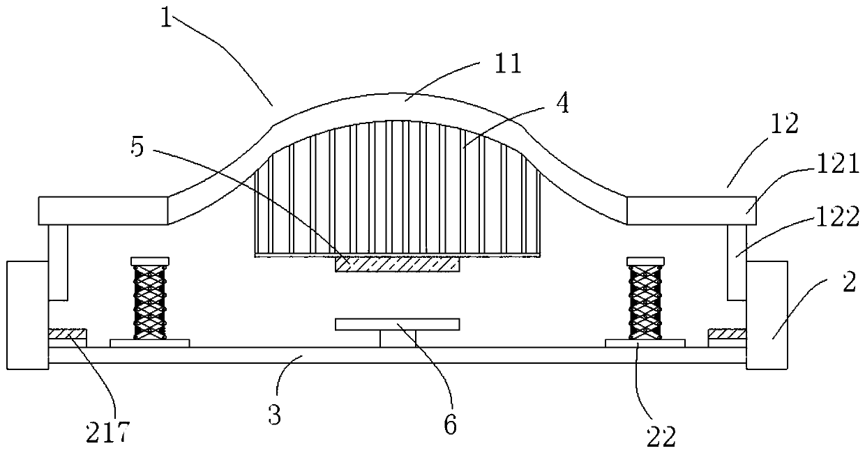 Anti-collision beam of automobile