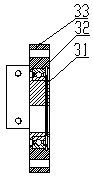 Paper patting device for stacking