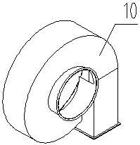 A large pyrolysis device