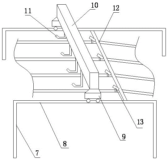 Preparation method and manufacturing equipment of seamless special-shaped tube formed by hot-rolling and rolling on-line