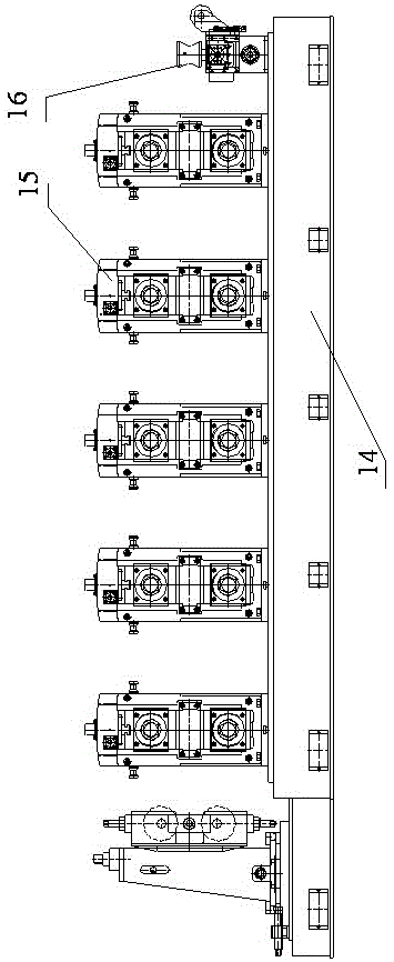 Preparation method and manufacturing equipment of seamless special-shaped tube formed by hot-rolling and rolling on-line