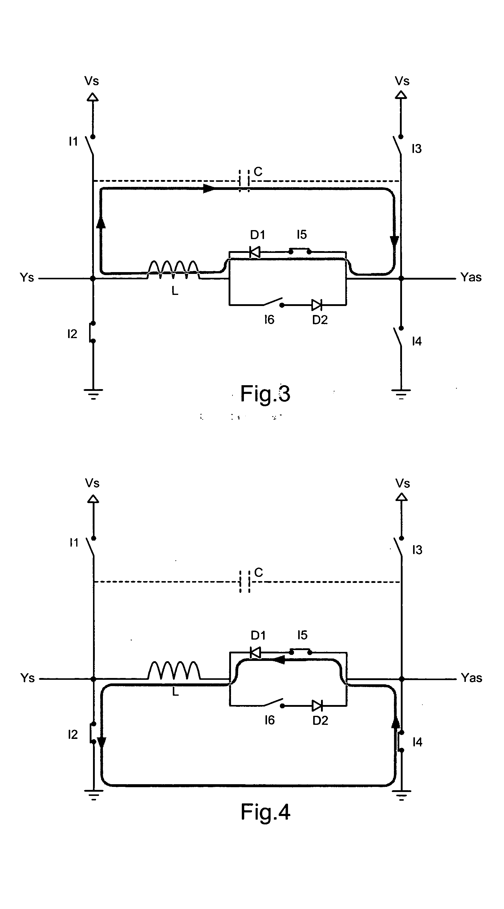 Generation of falling edges with energy recovery in a plasma display