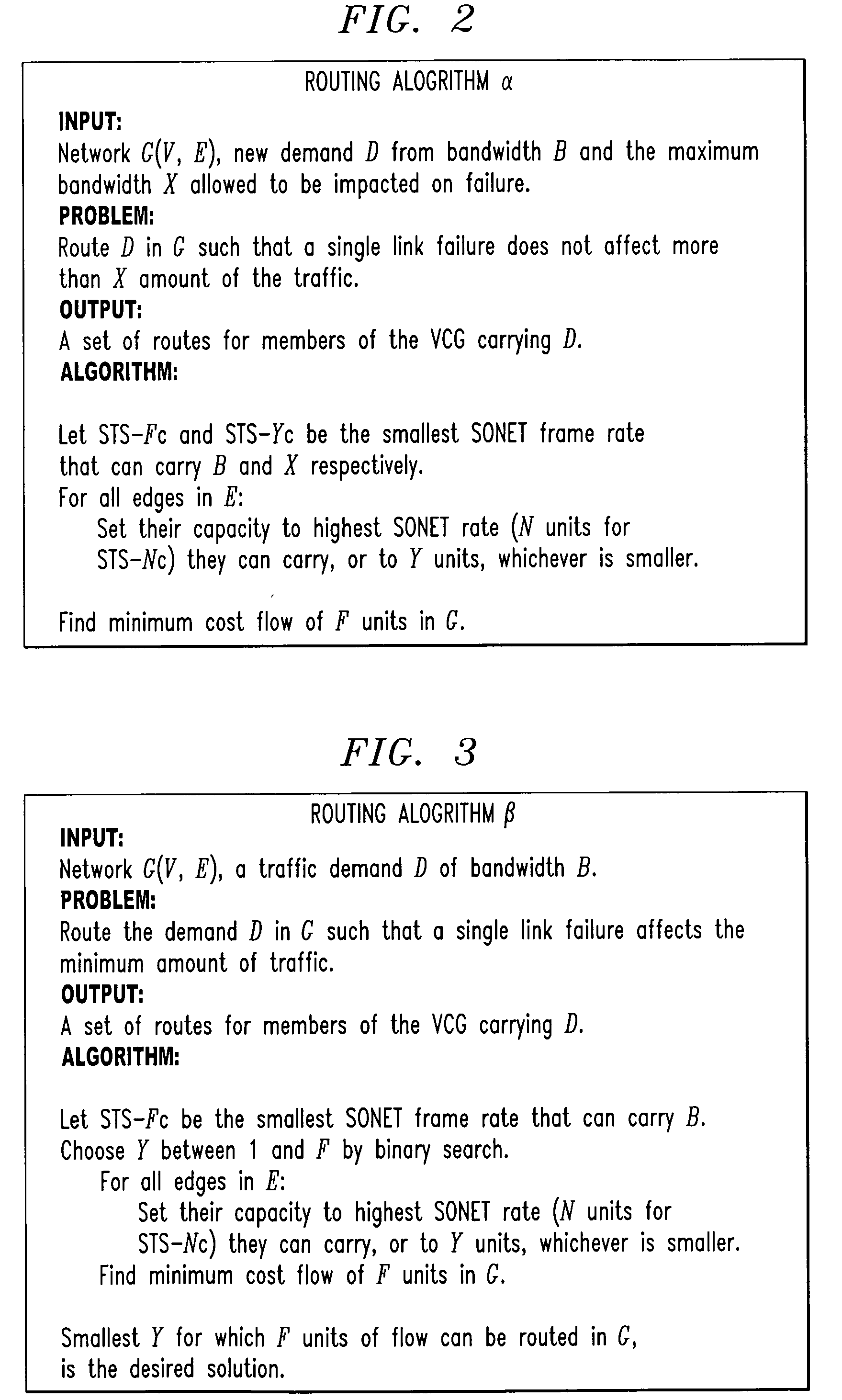 Route determination method and apparatus for virtually-concatenated data traffic