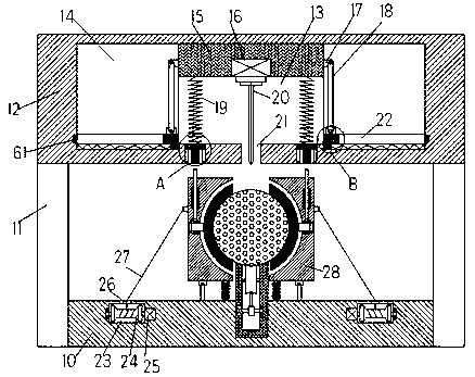 Lock clamping device