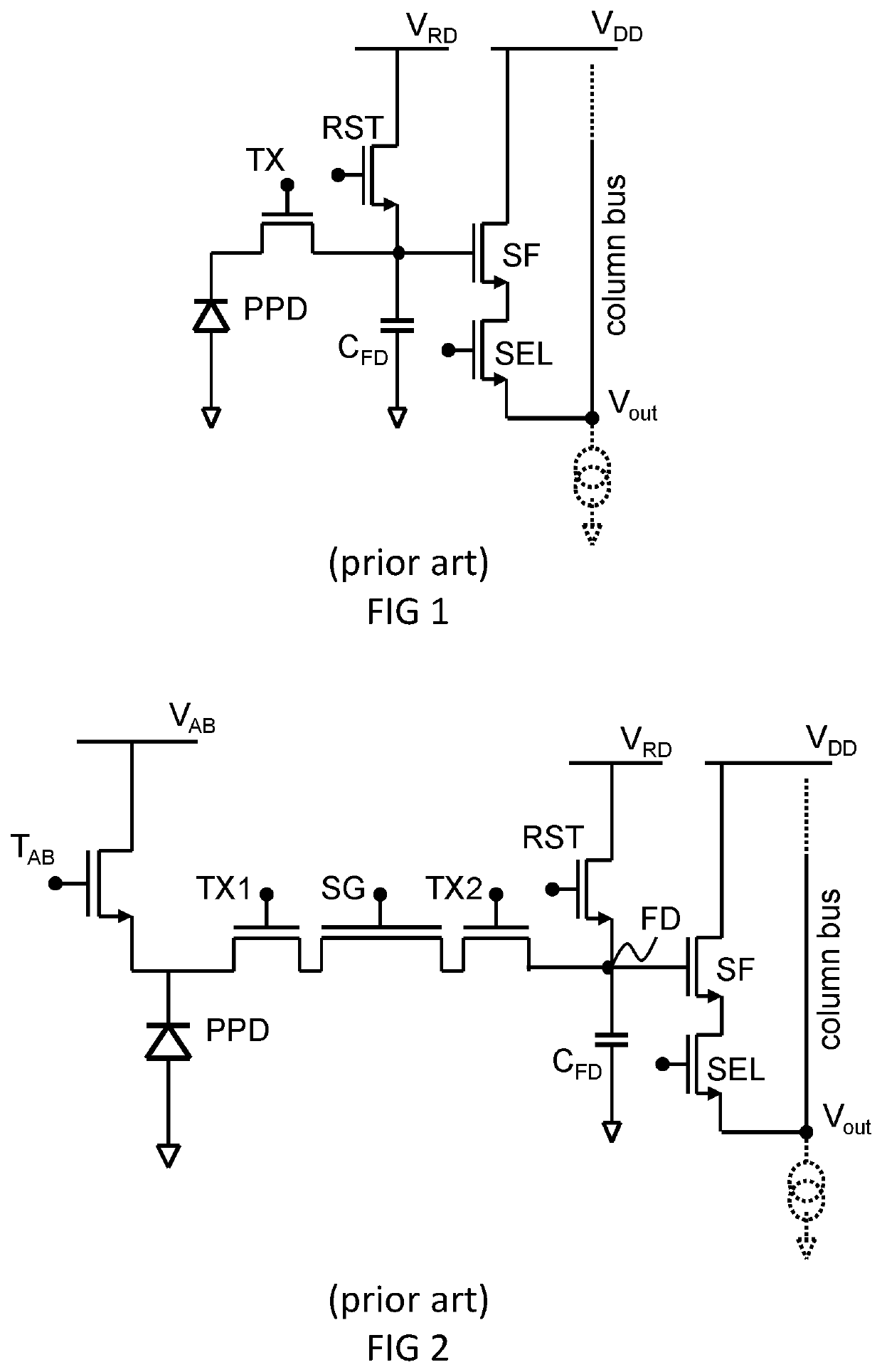 Pixel and global shutter image sensor