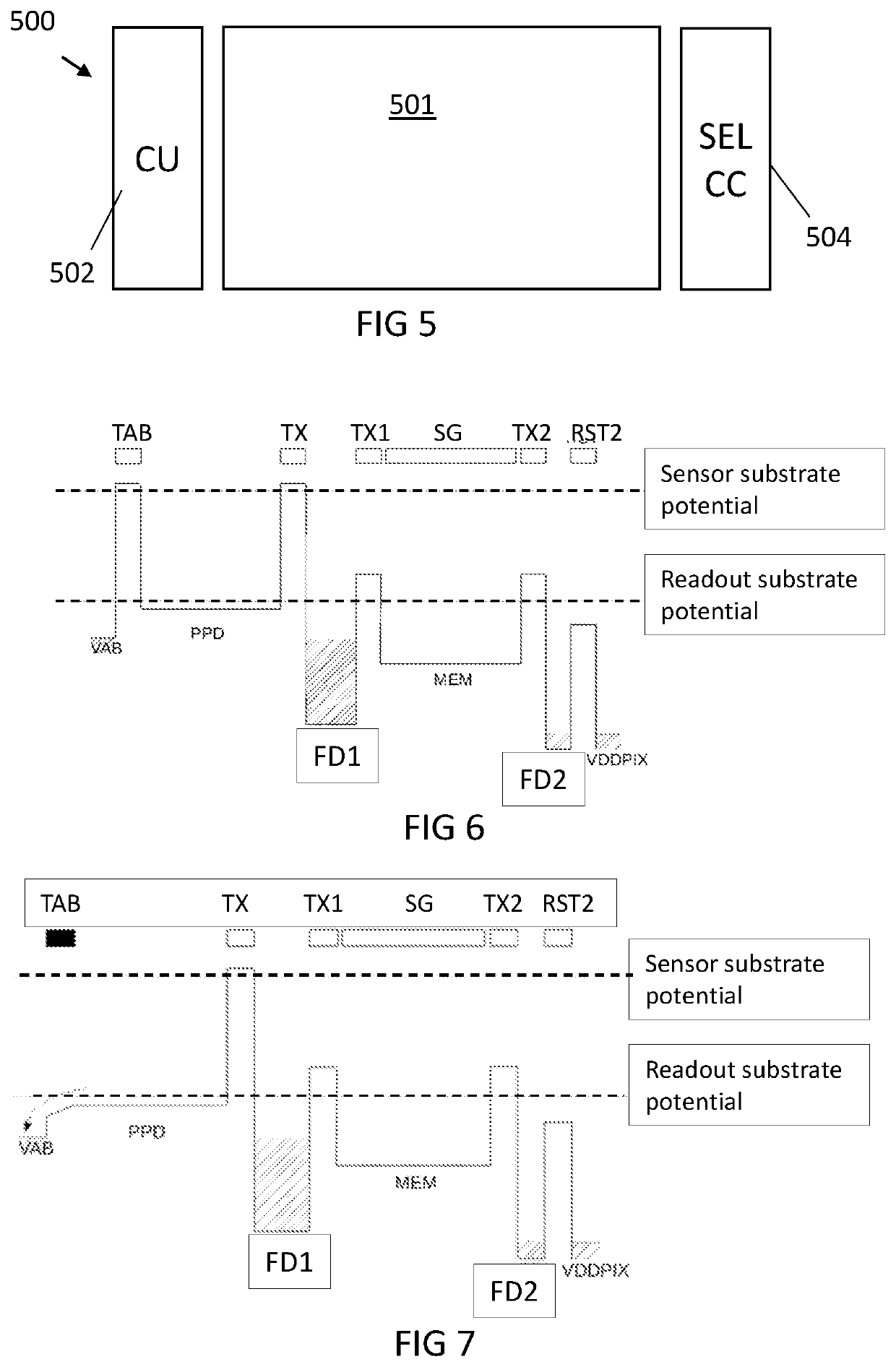 Pixel and global shutter image sensor