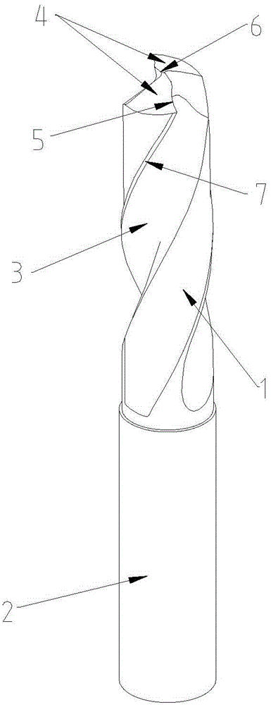 J-shaped seamed edge correction auger bit