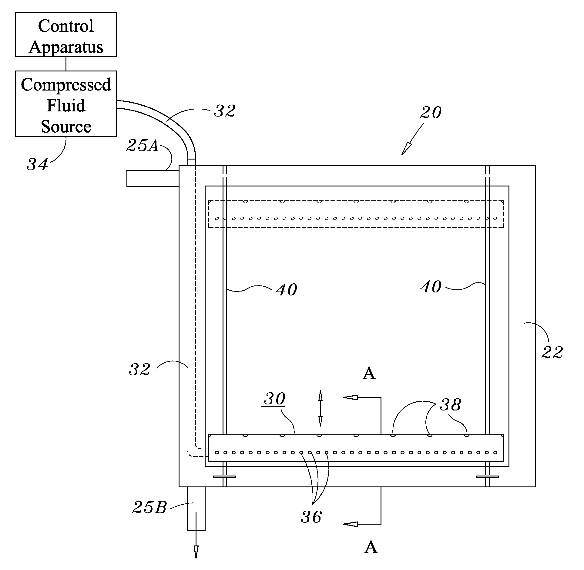 Tertiary wastewater filtration using inclined filter media and internal reverse flow backwashing of filter disks