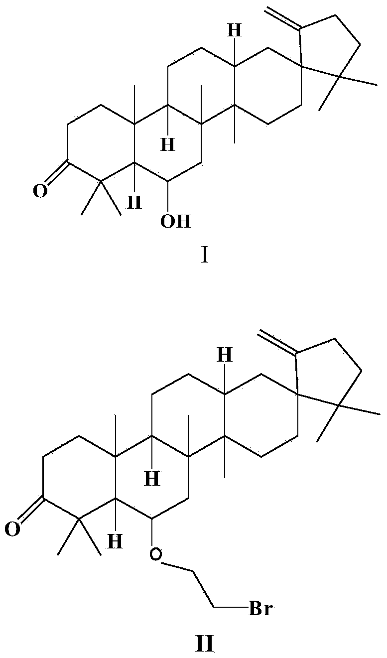 Application of O-(piperazinyl) ethyl derivative of cleistanone to preparation of medicine for resisting erythrocyte hypoplastic anemia