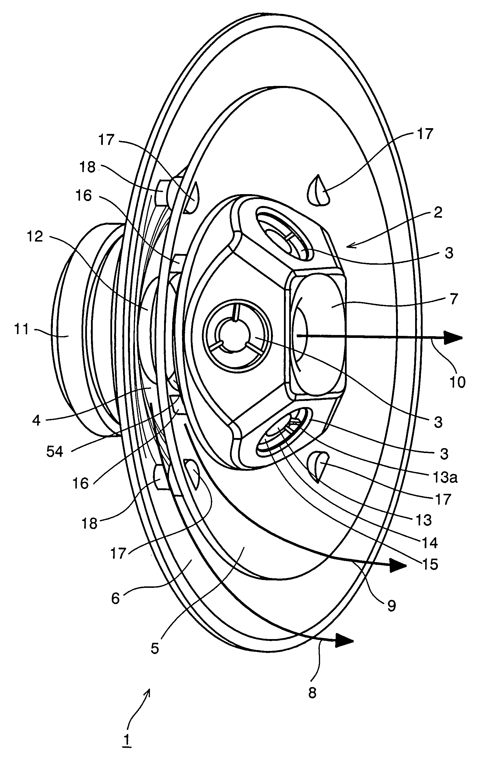 Speaker system with broad directivity