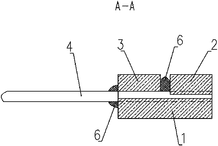 Linear optical fiber array