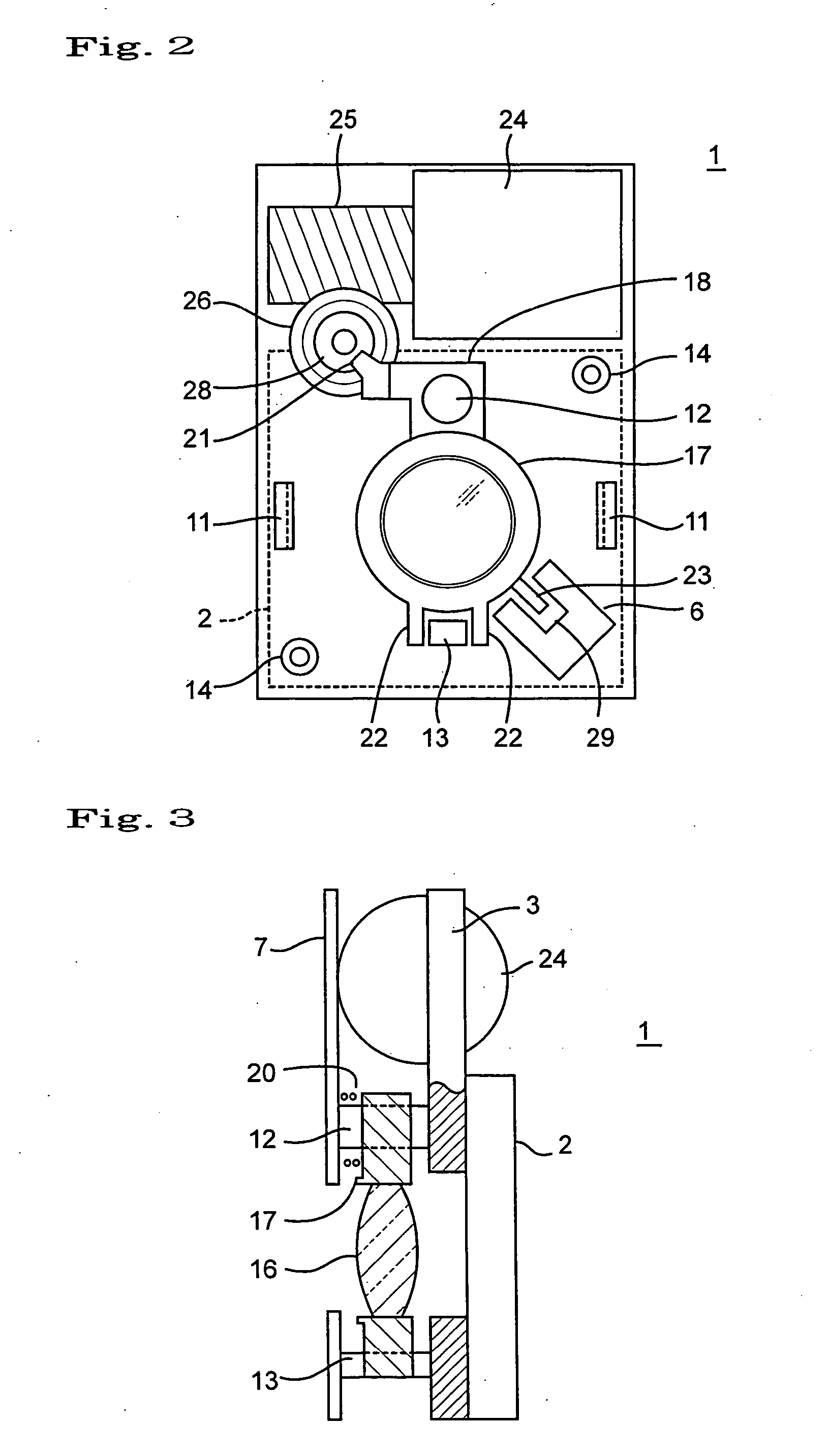 Imaging device and portable equipment