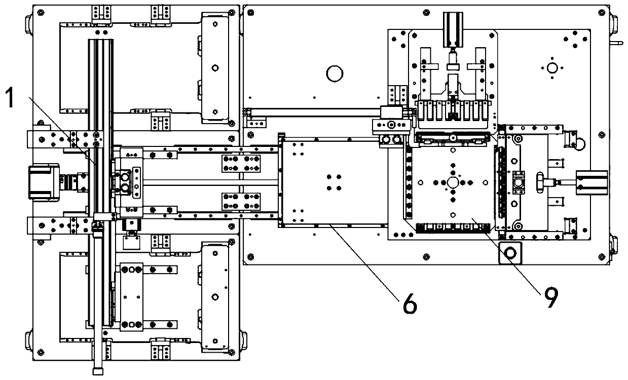 High-efficiency impact grinding and slotting device used for aviation equipment pipe bodies