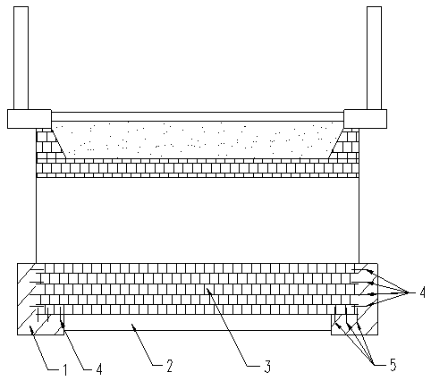 Reinforcing method of masonry arch bridge