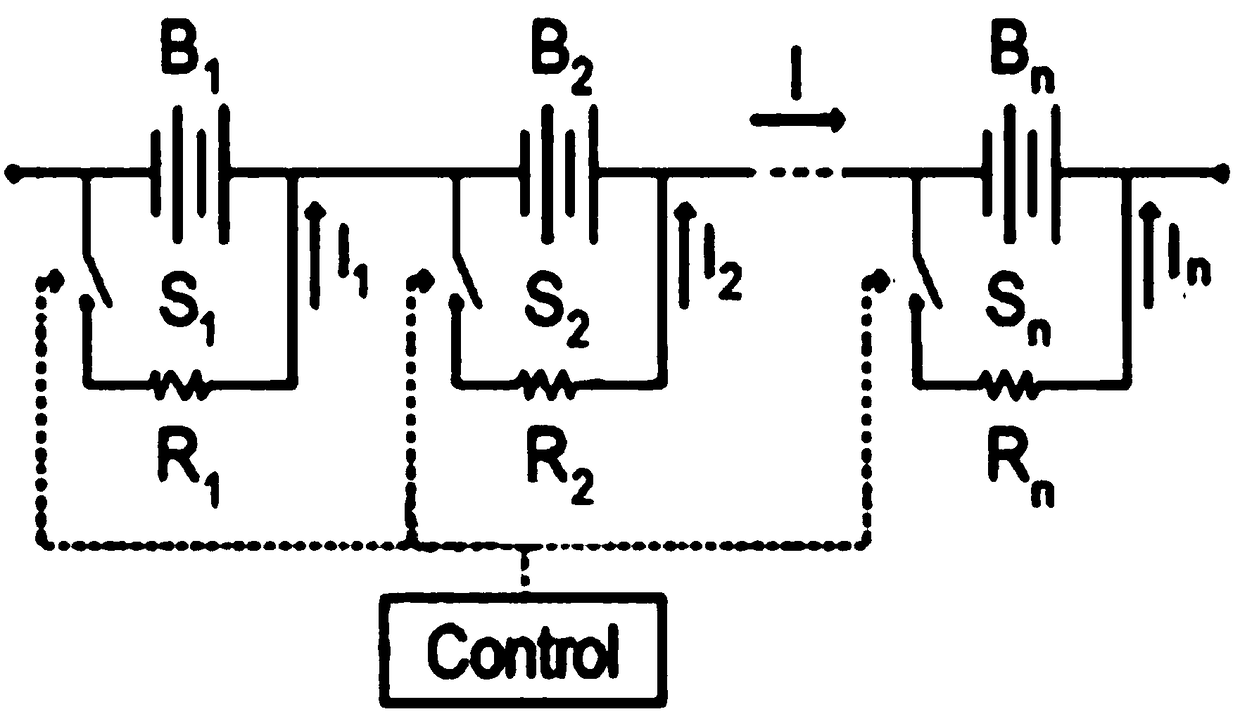 Lithium battery equalization control system and control method thereof