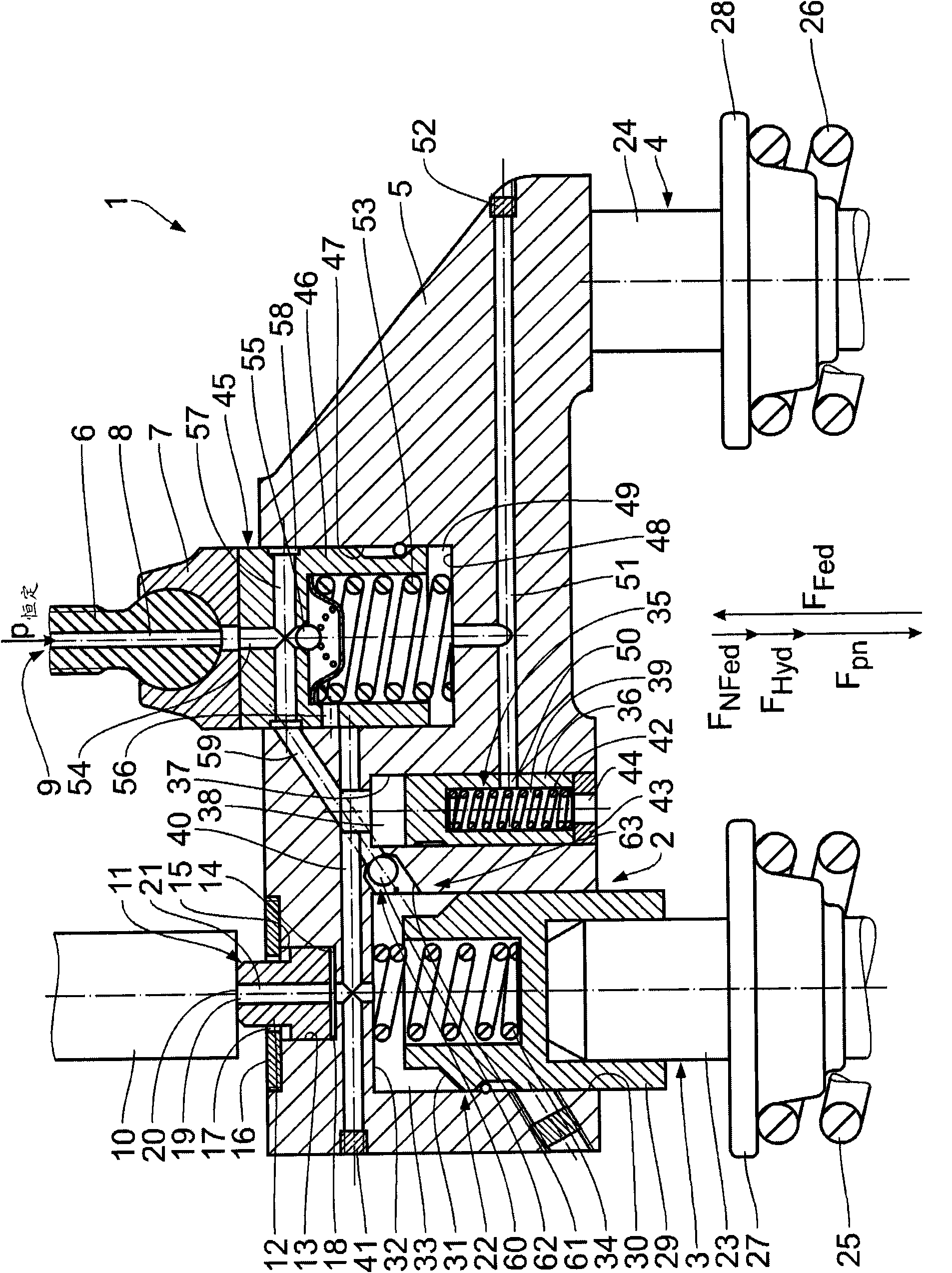 Combustion engine with a motor brake device