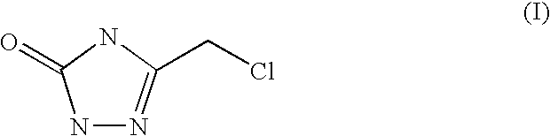 Process for preparing 3-chloromethyl-1,2,4-triazolin-5-one