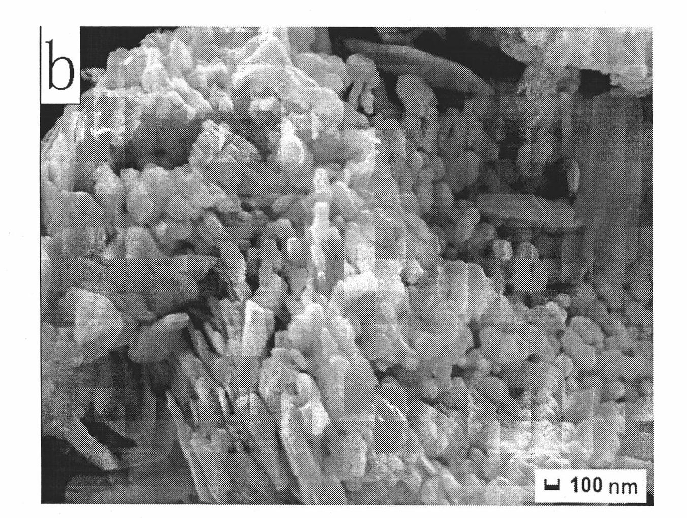 Method for preparing tungsten diselenide nano sheets