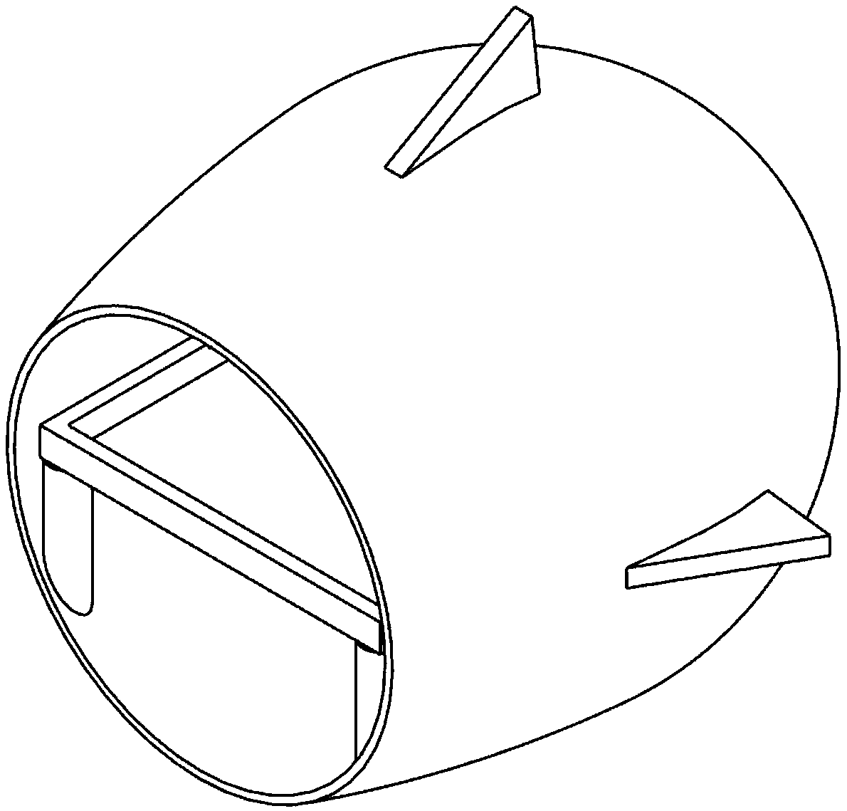 Bionic tadpole device based on IPMC driving and driving method thereof