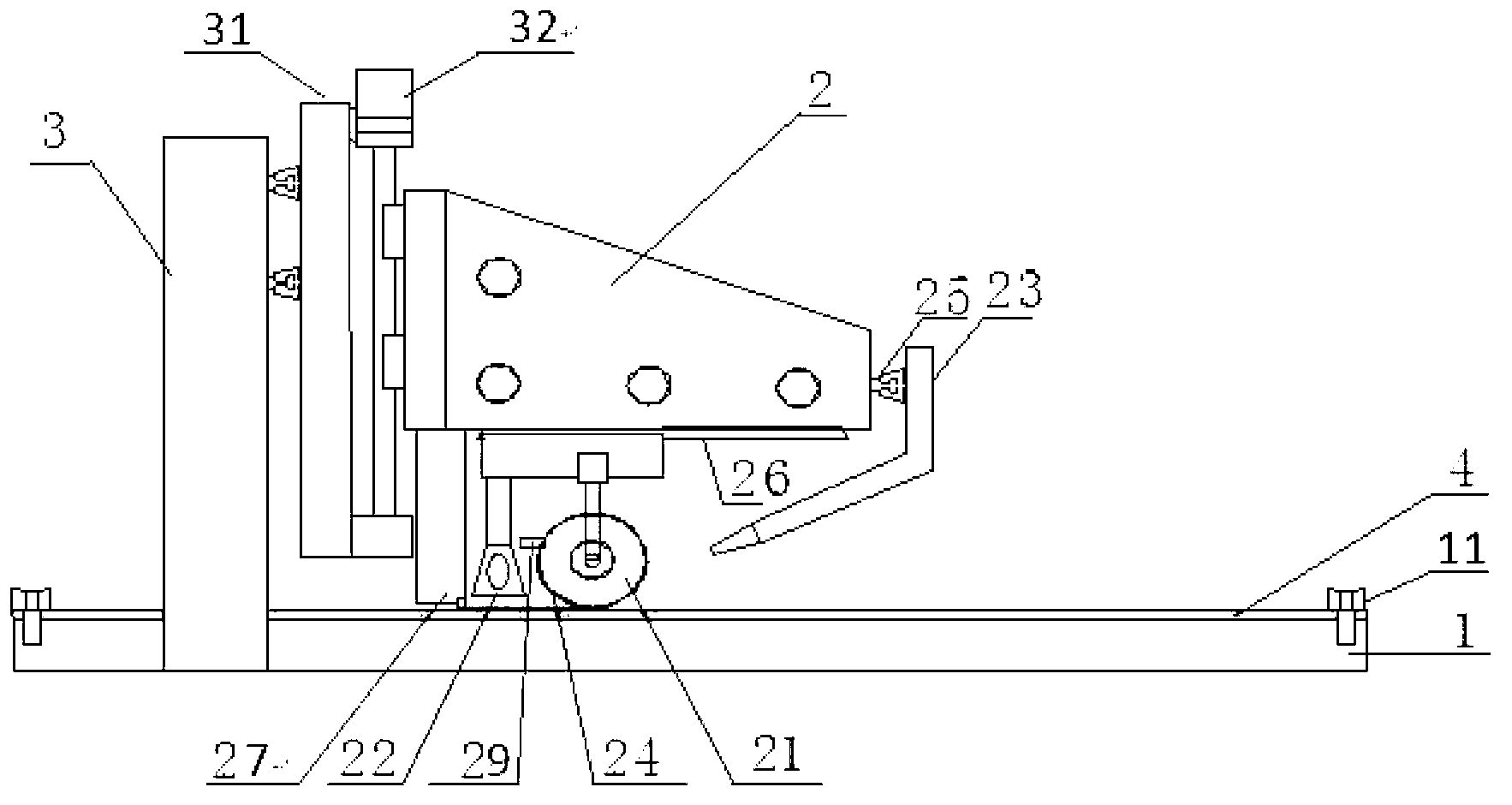 UV-curing micro-nano-structure template-splicing device and template-splicing process