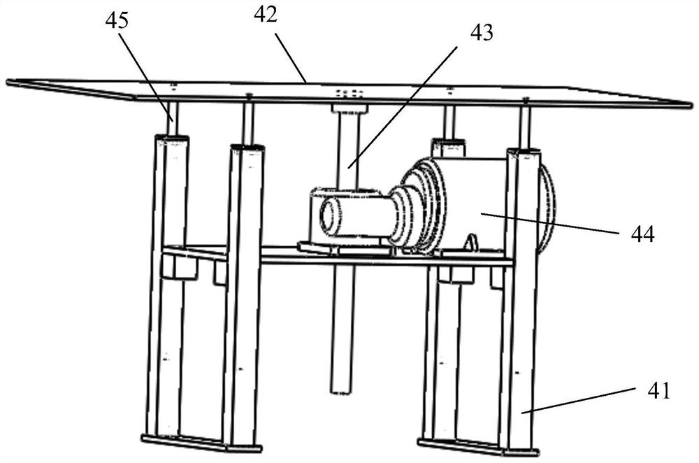 A tile screen printing machine mesh cleaning and adsorption equipment