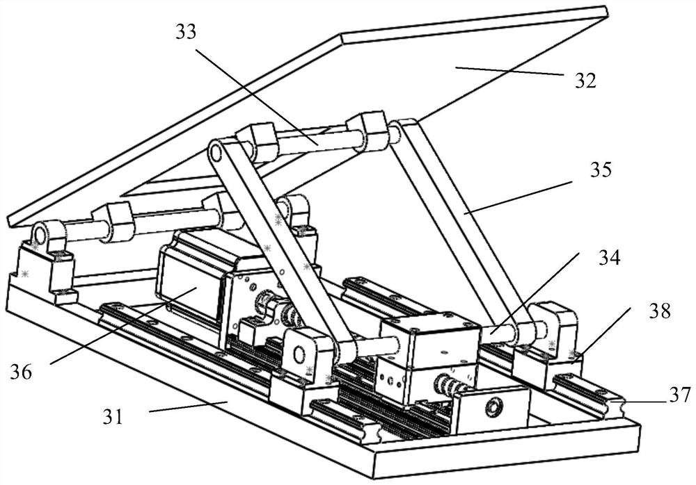 A tile screen printing machine mesh cleaning and adsorption equipment