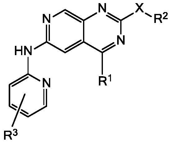 2,4,6-Tri-substituted pyrido[3,4-d]pyrimidines and their salts and applications