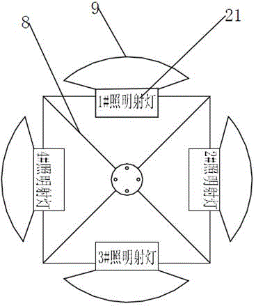 Mobile beacon generating set